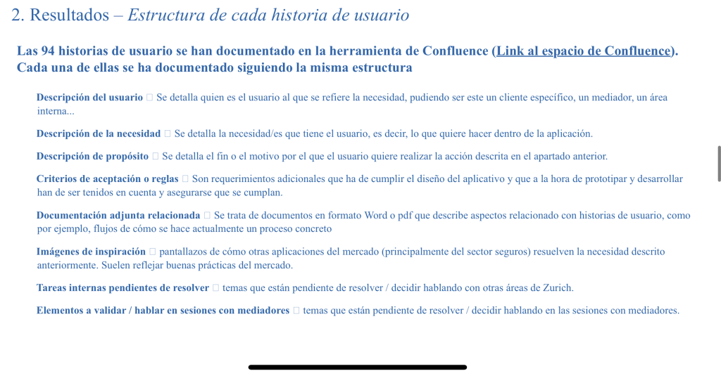Cómo ayudé a Zurich Seguros a conceptualizar su nueva área de clientes 4 Área de clientes (VI)
